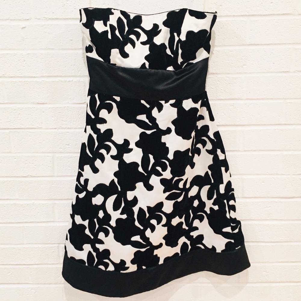 WHBM Strapless Cocktail Dress